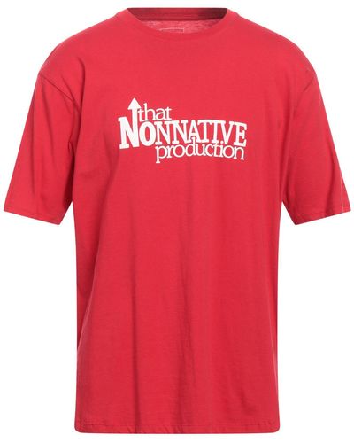 Nonnative T-shirt - Red