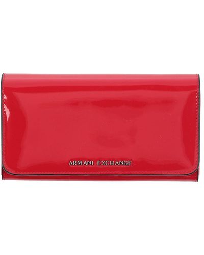 Armani Exchange Wallet - Red