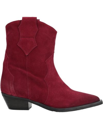 NCUB Ankle Boots - Red
