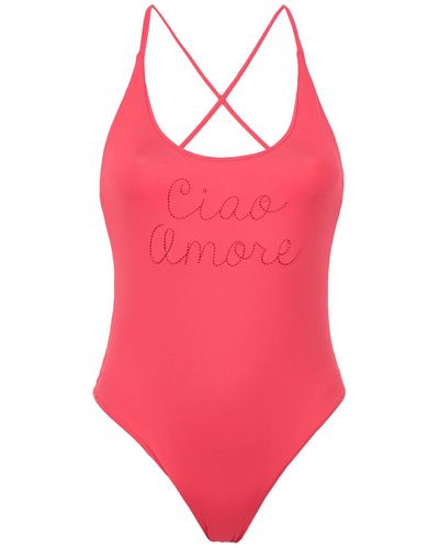 Giada Benincasa One-piece Swimsuit - Pink