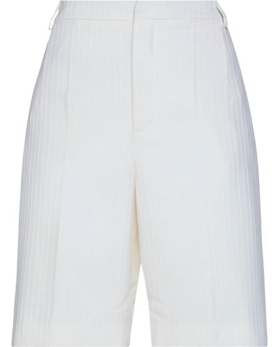 Saint Laurent Shorts & Bermuda Shorts - White