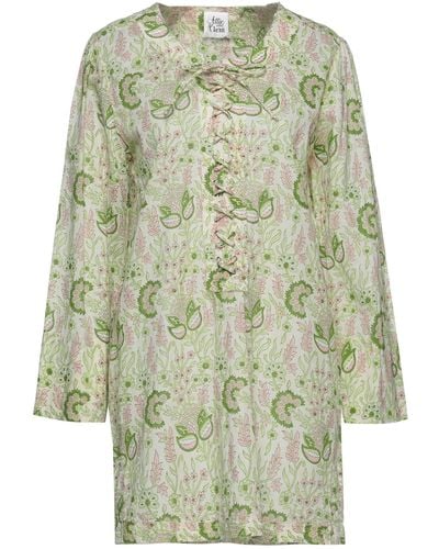 Attic And Barn Mini Dress - Green