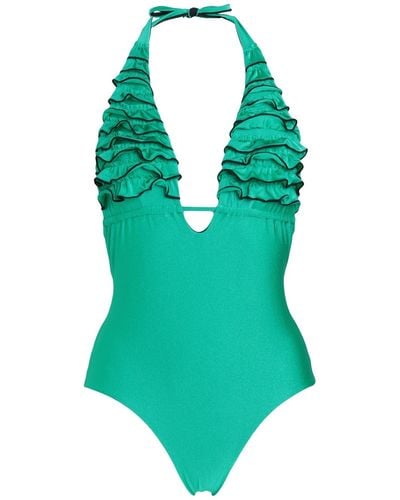 IU RITA MENNOIA One-piece Swimsuit - Green