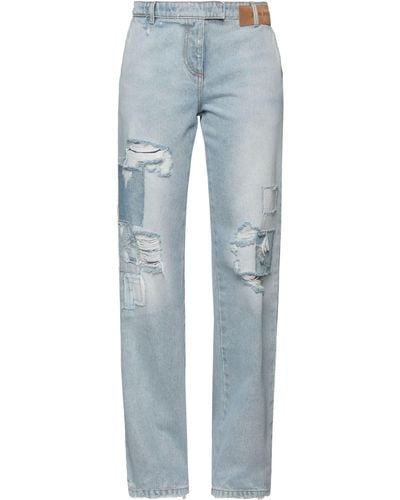 Palm Angels Pantalon en jean - Bleu