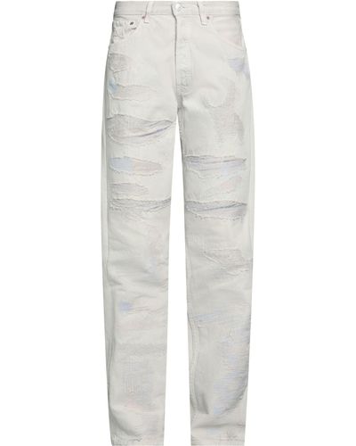 NOTSONORMAL Pantalon en jean - Gris
