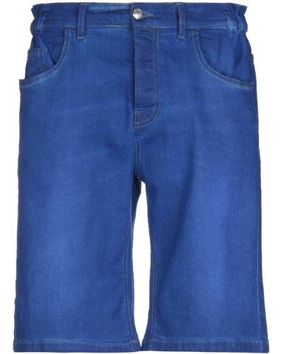 Frankie Morello Denim Shorts - Blue