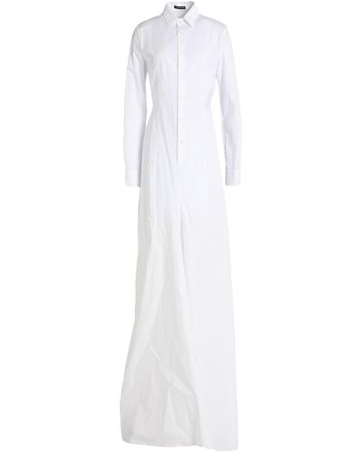 Ann Demeulemeester Maxi Dress - White