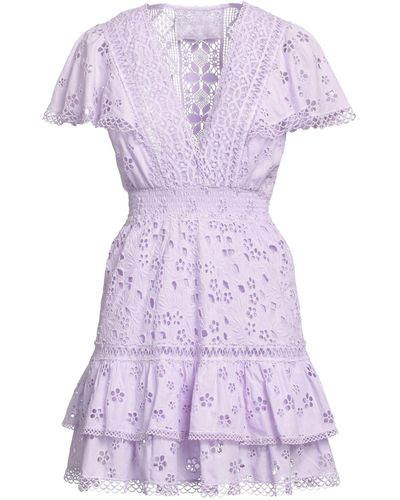 Temptation Positano Mini Dress - Purple