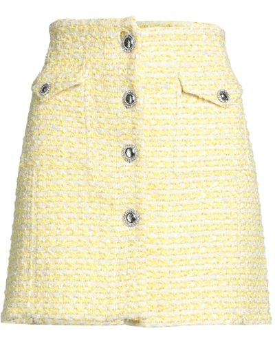 Alessandra Rich Mini Skirt - Yellow
