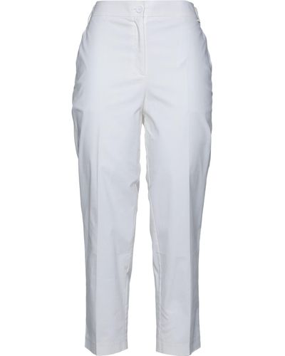 LE COEUR TWINSET Trouser - White