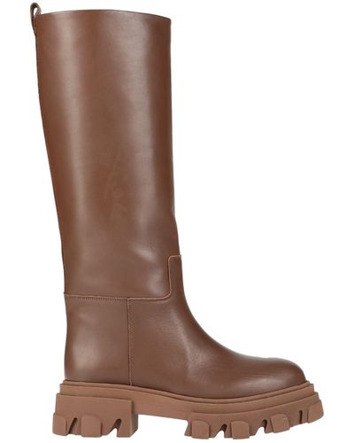 GIA COUTURE Knee Boots - Brown
