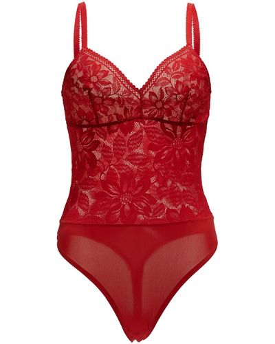 Wolford Lace Body - Rot