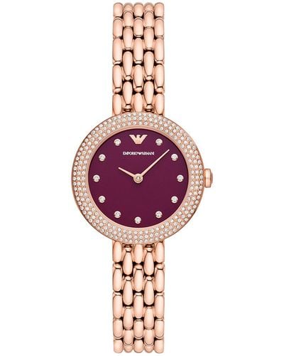 Emporio Armani Wrist Watch - Pink