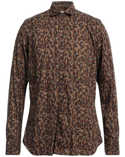 Tintoria Mattei 954 Shirt - Brown