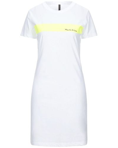 Manila Grace Mini Dress - White