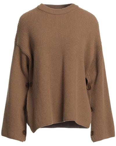 Erika Cavallini Semi Couture Sweater - Brown