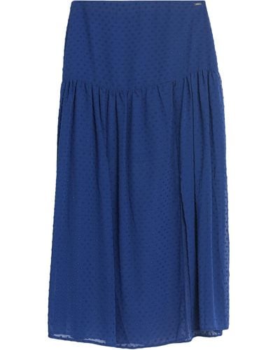 Armani Exchange Maxi Skirt - Blue