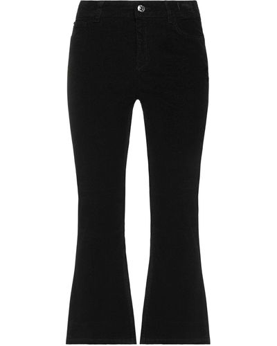 My Twin Cropped Trousers - Black