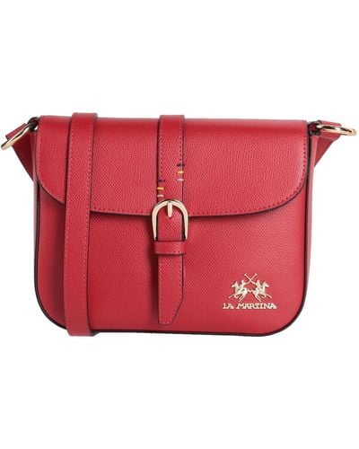 La Martina Cross-body Bag - Red