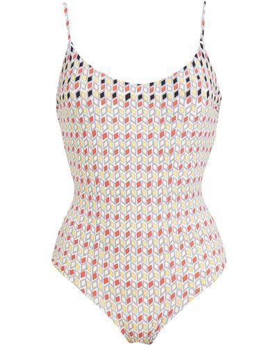 Fisico One-piece Swimsuit - Natural
