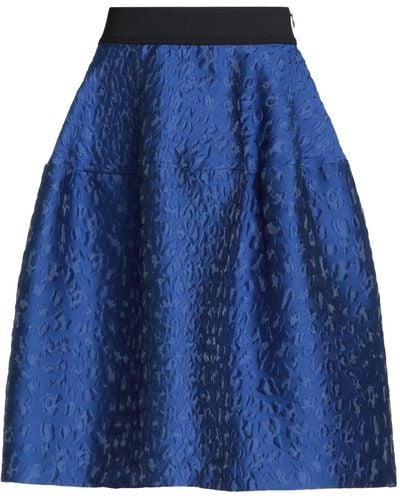 P.A.R.O.S.H. Midi Skirt - Blue