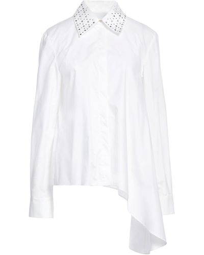 Erika Cavallini Semi Couture Camisa - Blanco
