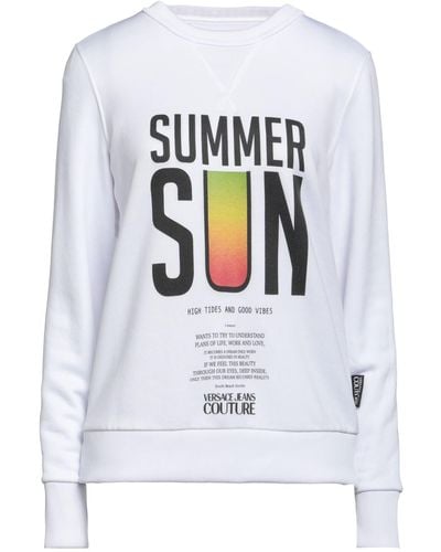 Versace Jeans Couture Sudadera - Blanco
