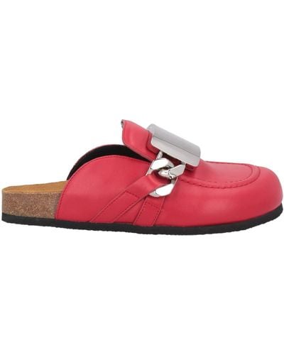 JW Anderson Mules & Clogs - Red