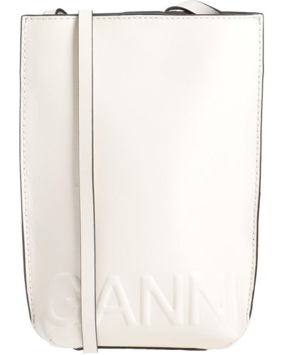 Ganni Cross-body Bag - White