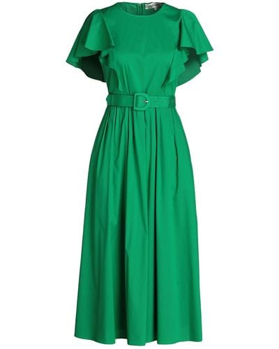 Diane von Furstenberg Midi Dress - Green