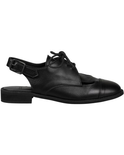 Y's Yohji Yamamoto Ballet Flats - Black