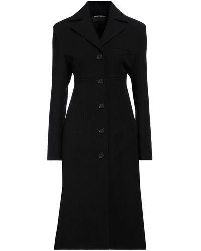 Kwaidan Editions Overcoat & Trench Coat - Black