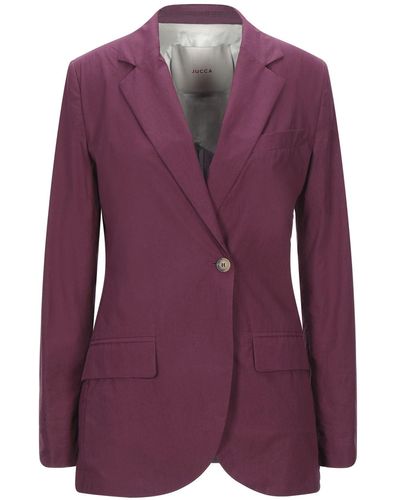 Jucca Suit Jacket - Purple