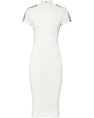 Philipp Plein Midi-Kleid - Weiß
