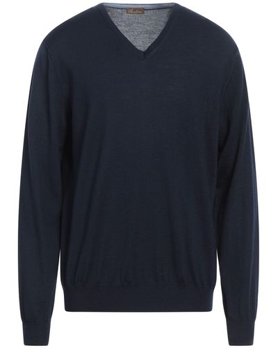 Stenströms Midnight Sweater Merino Wool - Blue