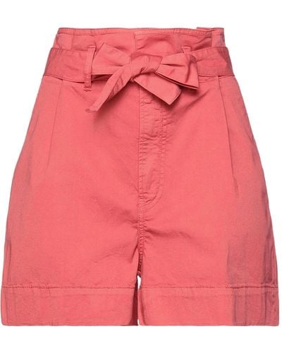 People Shorts & Bermuda Shorts Cotton, Elastane - Pink