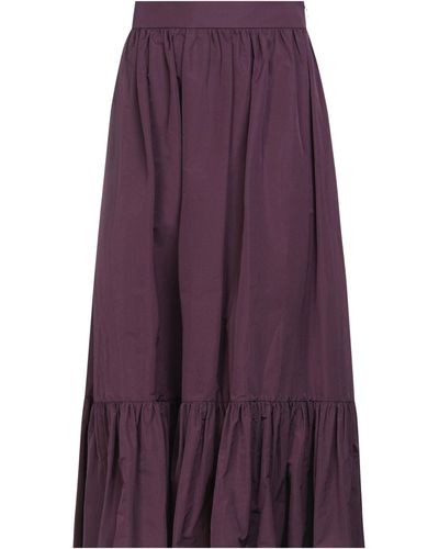 Valentino Garavani Maxi Skirt - Purple