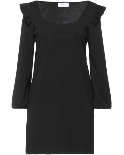 Soallure Short Dress - Black