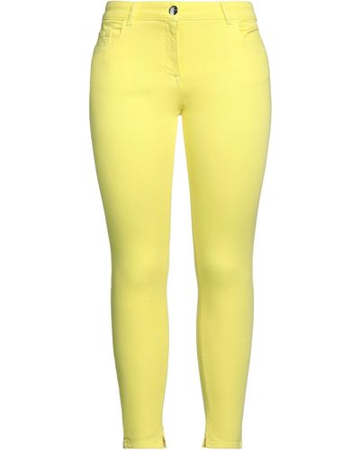 Nenette Denim Trousers - Yellow
