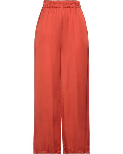 CROCHÈ Trousers - Red