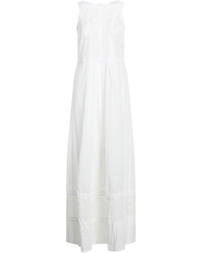 Marani Jeans Maxi Dress - White