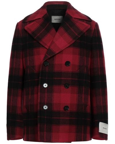 Paoloni Manteau long - Rouge