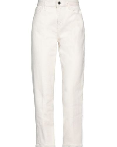 Theory Pantalon en jean - Blanc
