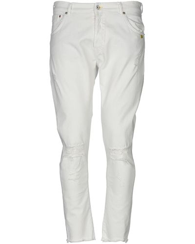 Berna Denim Trousers - White