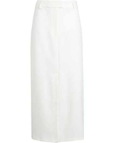 TOPSHOP Maxi Skirt - White