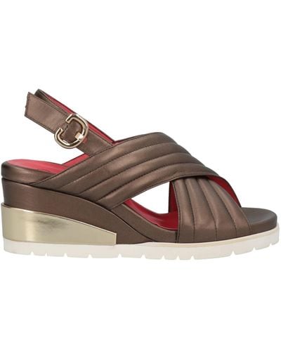 Pas De Rouge Sandals - Brown