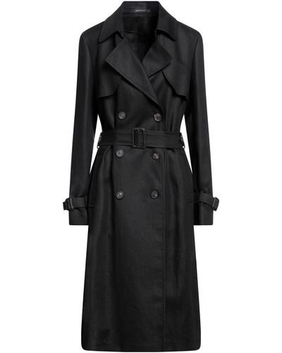 Tagliatore 0205 Overcoat & Trench Coat - Black