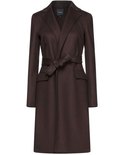 Theory Manteau long - Marron