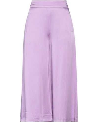 Maliparmi Cropped Trousers - Purple