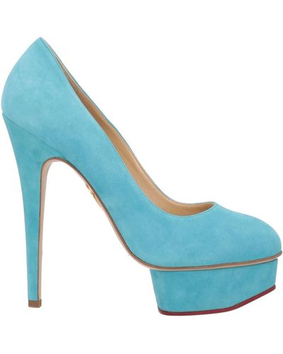 Charlotte Olympia Court Shoes - Blue